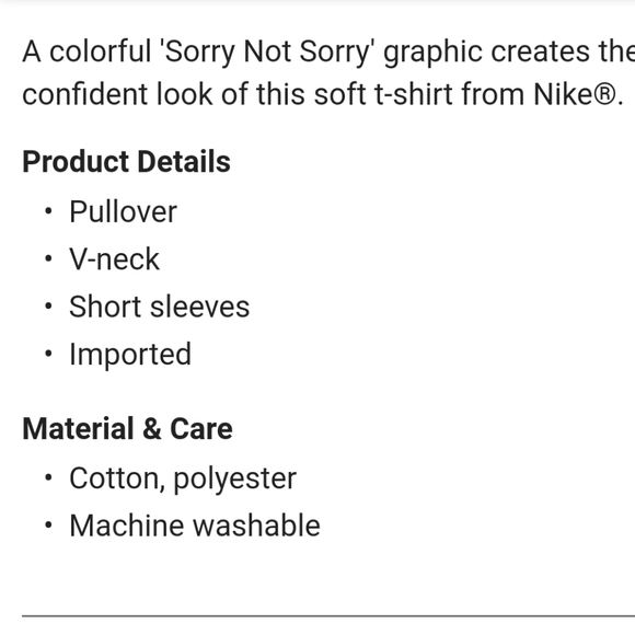 🆕️ Nike V Neck Tee - Picture 3 of 8